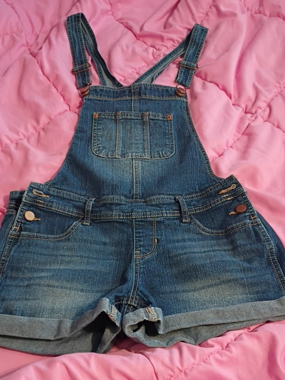 NOBO Relaxed Fit Denim Shorts - Dark Blue